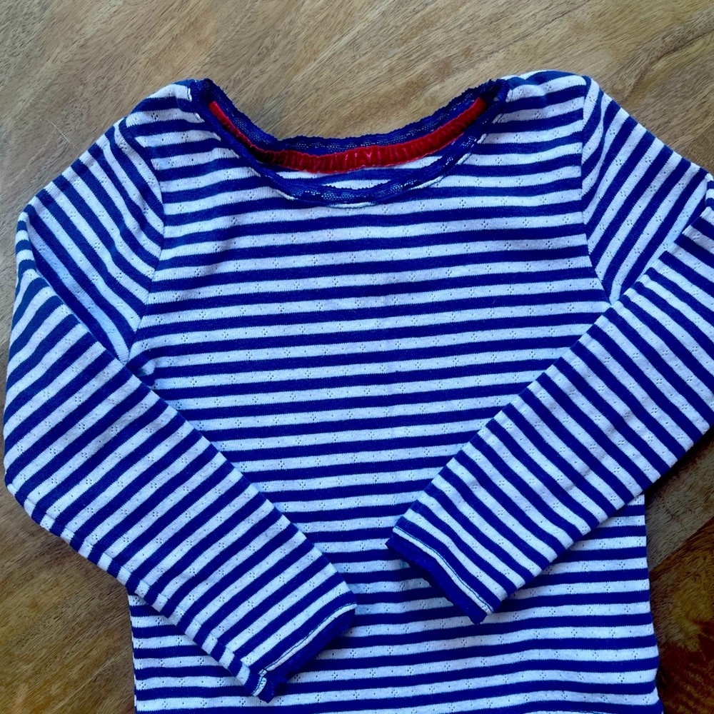 Mini Boden Supersoft Pointelle T-shirt